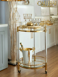 Maison Couture - Xe Đẩy Quầy Bar Royale Oracle Lusso Bar Cart 50x50x90-CẬU HAI HOME DECOR