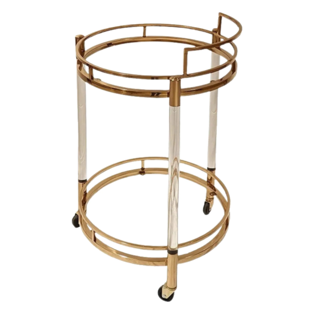 Xe Đẩy Quầy Bar Royale Oracle Lusso Bar Cart 50x50x90 - Cậu Hai Home Decor