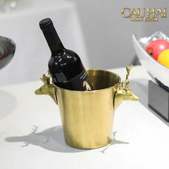 Maison Couture - Xô Đá Alexander Prime Brasson Antler Ice Bucket-CẬU HAI HOME DECOR