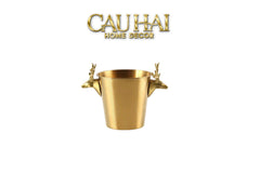 Maison Couture - Xô Đá Alexander Prime Brasson Antler Ice Bucket-CẬU HAI HOME DECOR
