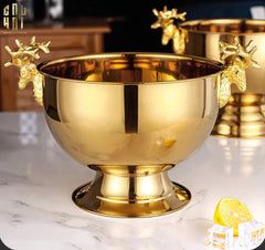 Maison Couture - Xô Đá Ướp Lạnh Grande Golden Elk Ice Bucket 10L 39x47x32-CẬU HAI HOME DECOR