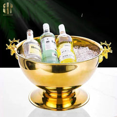 Maison Couture - Xô Đá Ướp Lạnh Grande Golden Elk Ice Bucket 10L 39x47x32-CẬU HAI HOME DECOR