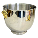 Maison Couture - Xô Đá Ướp Vang Stainless Steel Medusa Argent D'Or Ice Bucket 18x25