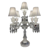 Maison Cristalleries Couture - Đèn Pha Lê 5 Đỉnh Candelabre Couronne Zénith Classique Lamp H72-ĐÈN BÀN-CẬU HAI HOME DECOR-CẬU HAI HOME DECOR