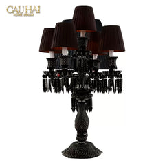 Maison Cristalleries Couture - Đèn Pha Lê 5 Đỉnh Candelabre Couronne Zénith En Classique Lamp H72-CẬU HAI HOME DECOR