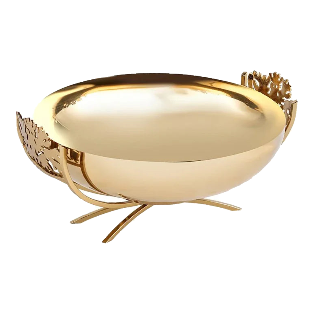 Maison Couture  - Đĩa Trái Cây Golden Era Couronne 25x29x14