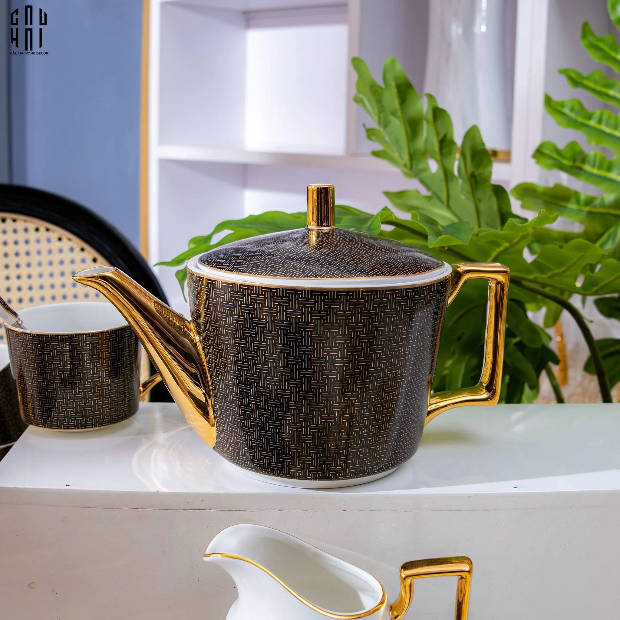 MAISON DE LUXE - SET BÌNH TRÀ MEGGIE SS25-CẬU HAI HOME DECOR