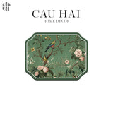 MIẾNG LÓT GREEN BLOSSOM SPRING - PLACEMAT 30X40CM-CẬU HAI HOME DECOR