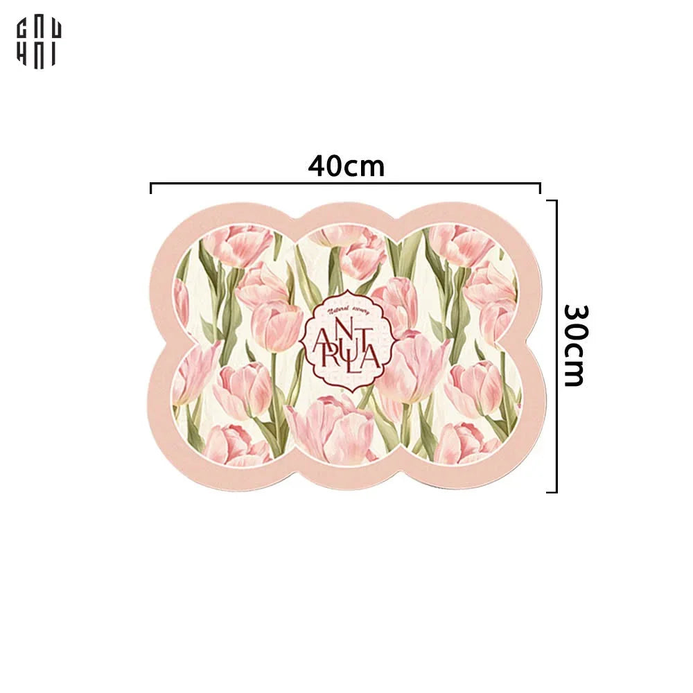 MIẾNG LÓT NATURAL PINKY 30X40 CM-CẬU HAI HOME DECOR