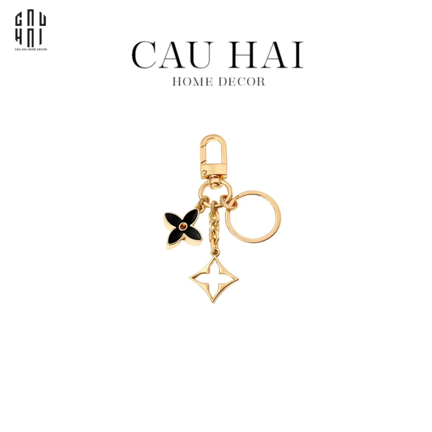 MÓC KHOÁ - CHARM CAO CẤP LOUIS V. MONOGRAM-CẬU HAI HOME DECOR
