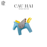 MÓC KHOÁ - CHARM ĐEO TÚI HELIOS CHARIOT - MINT-CẬU HAI HOME DECOR