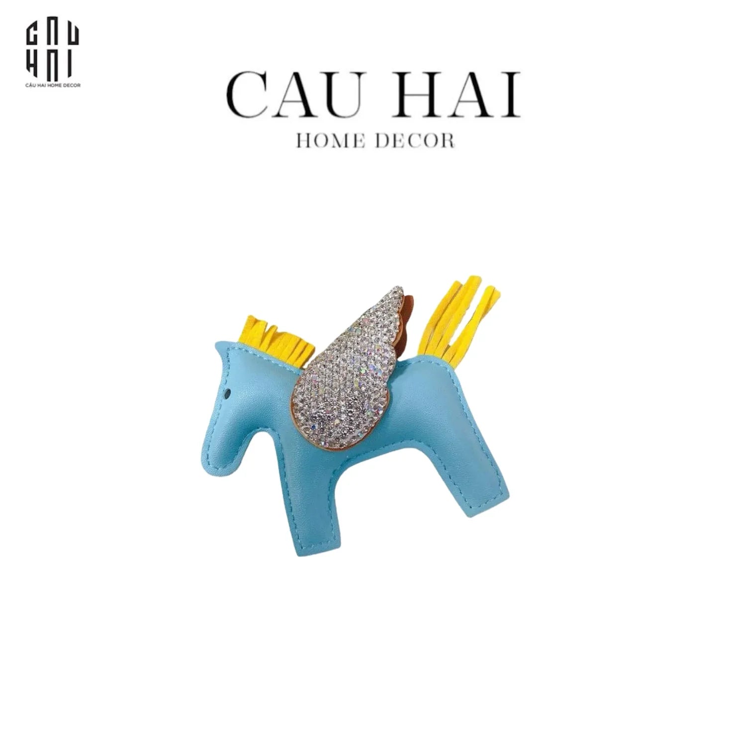 MÓC KHOÁ - CHARM ĐEO TÚI HELIOS CHARIOT - MINT-CẬU HAI HOME DECOR