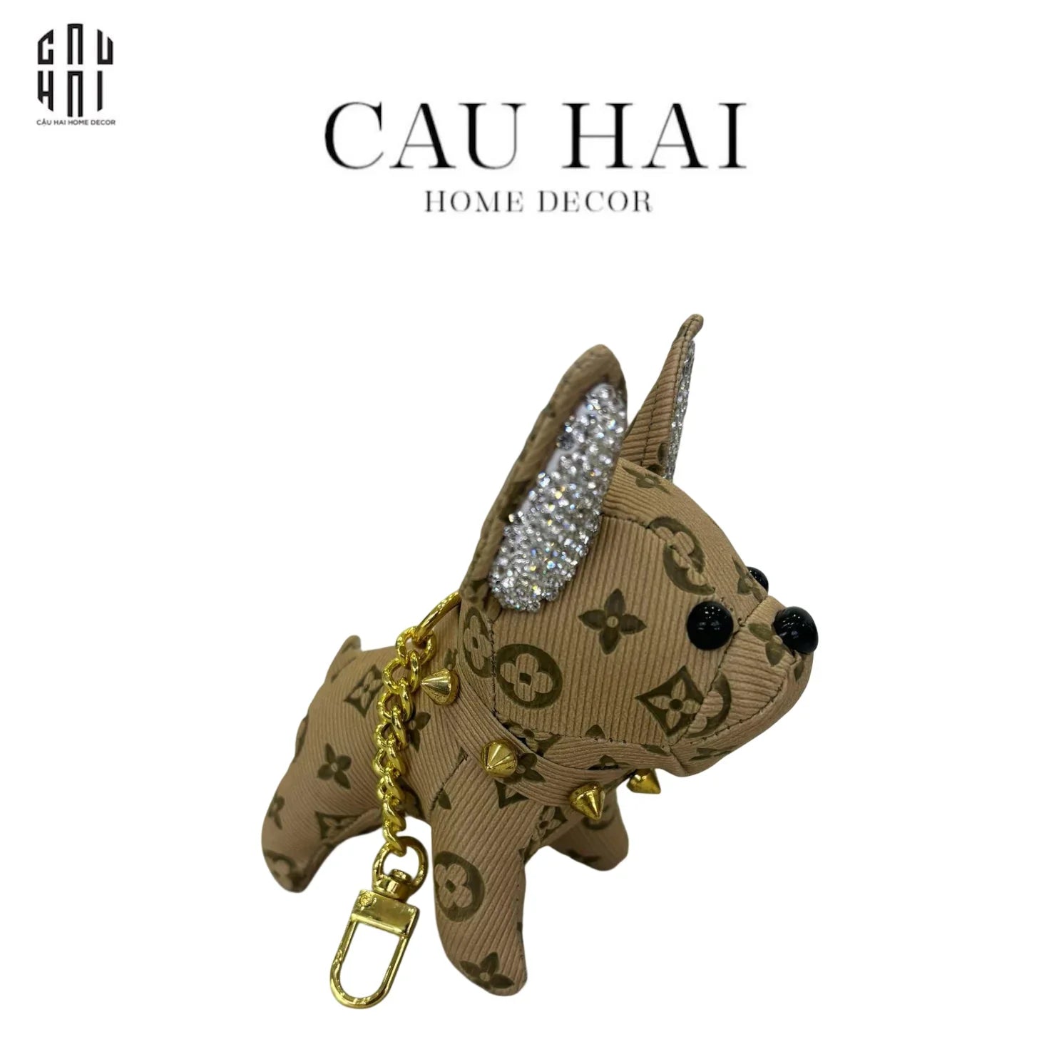 MÓC KHOÁ - CHARM LOUIS FRENCH BULLDOG - MILKTEA-CẬU HAI HOME DECOR