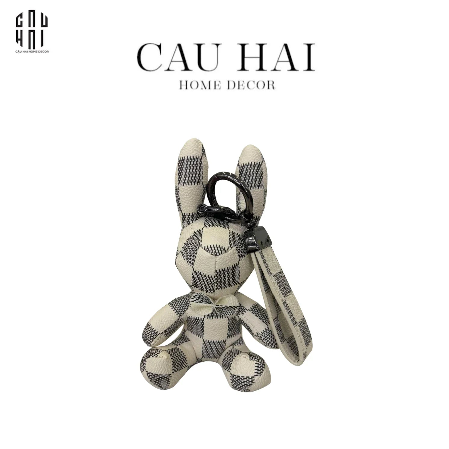 MÓC KHOÁ - CHARM LOUIS LUCKY BUNNY & DIAMOND - AZUR-CẬU HAI HOME DECOR