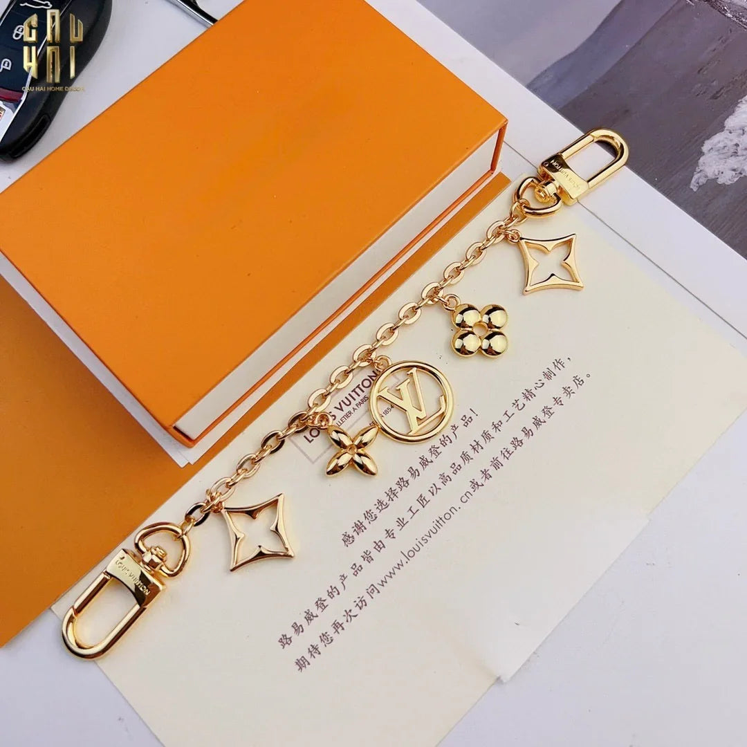 MÓC KHOÁ - CHARM TÚI GOLDEN KEY LOUIS FULL BOX-CẬU HAI HOME DECOR