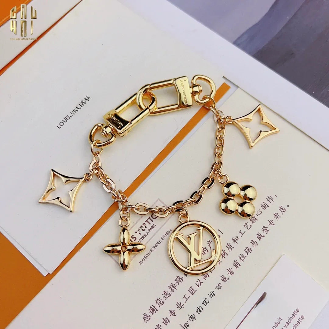 MÓC KHOÁ - CHARM TÚI GOLDEN KEY LOUIS FULL BOX-CẬU HAI HOME DECOR