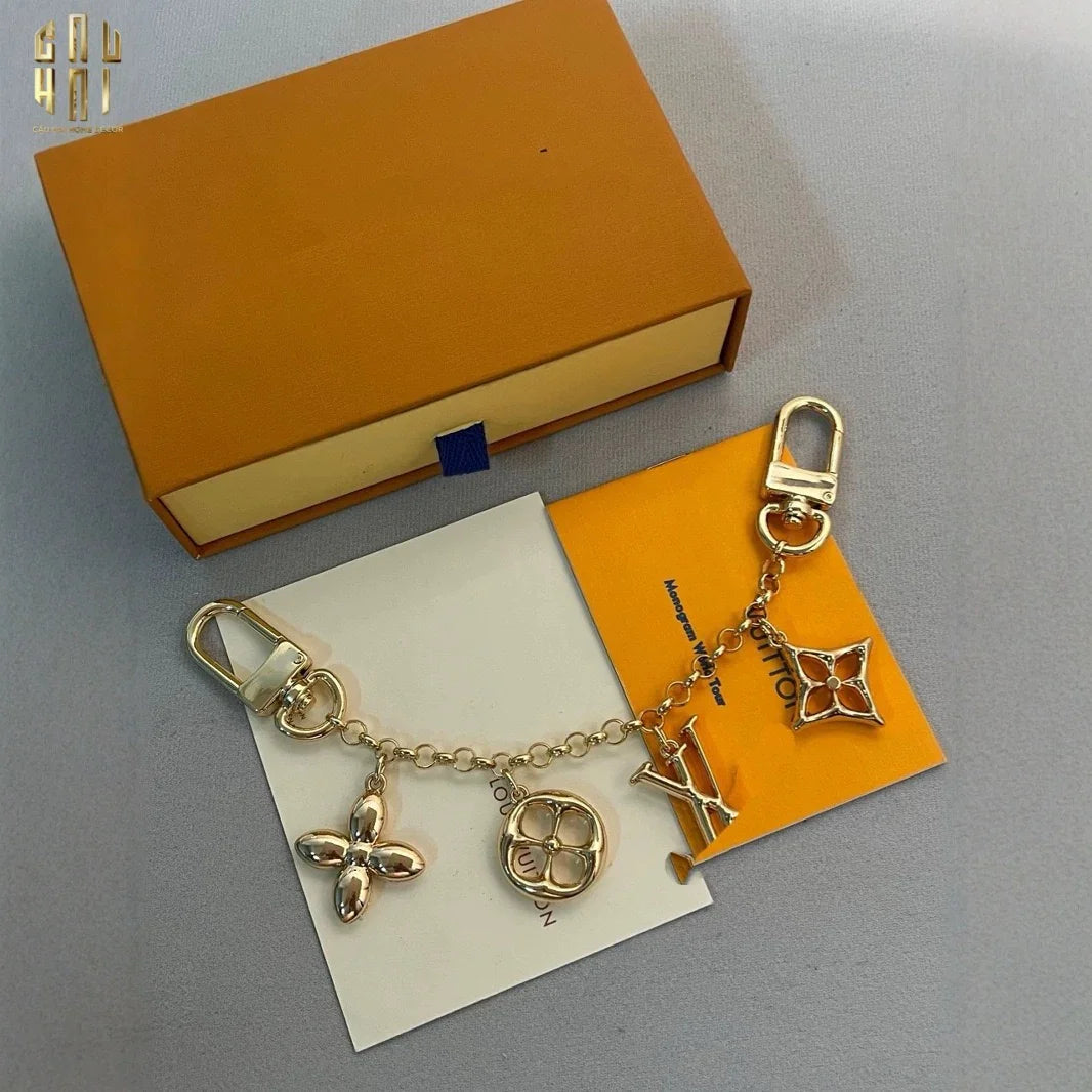 MÓC KHOÁ - CHARM TÚI GOLDEN KEY LOUIS FULL BOX-CẬU HAI HOME DECOR