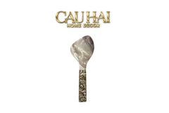 Muỗng Vá Cơm Xà Cừ Glowing Mother-of- Pearl Rice Paddle Tablewares D13-CẬU HAI HOME DECOR