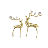 Set Tượng Maison Couture Golden Alley Elk H42/H32