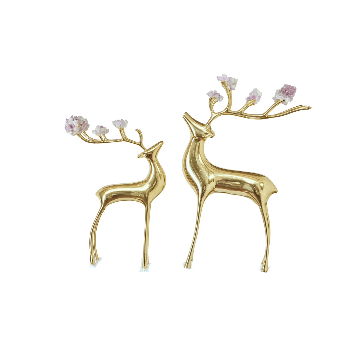 Set Tượng Maison Couture Golden Alley Elk H42/H32