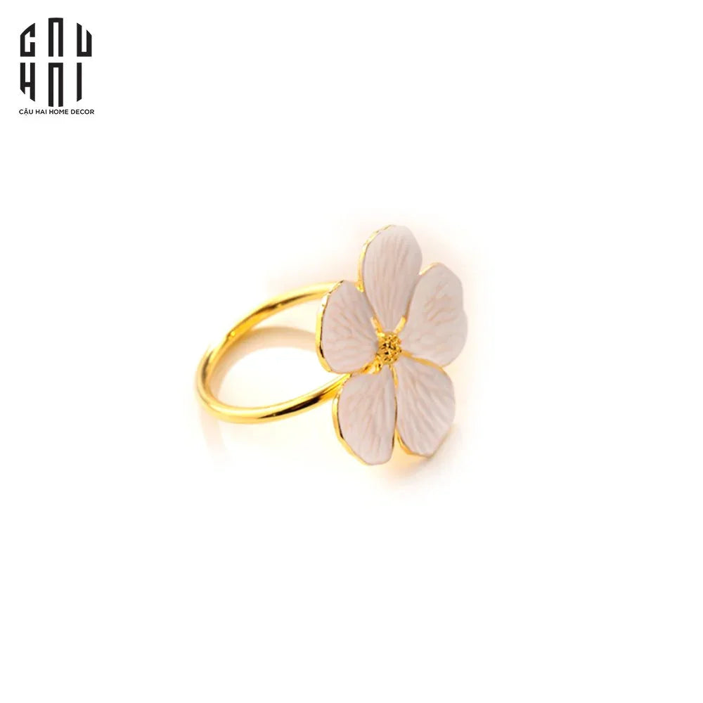 NAPKIN RING DAISY-CẬU HAI HOME DECOR