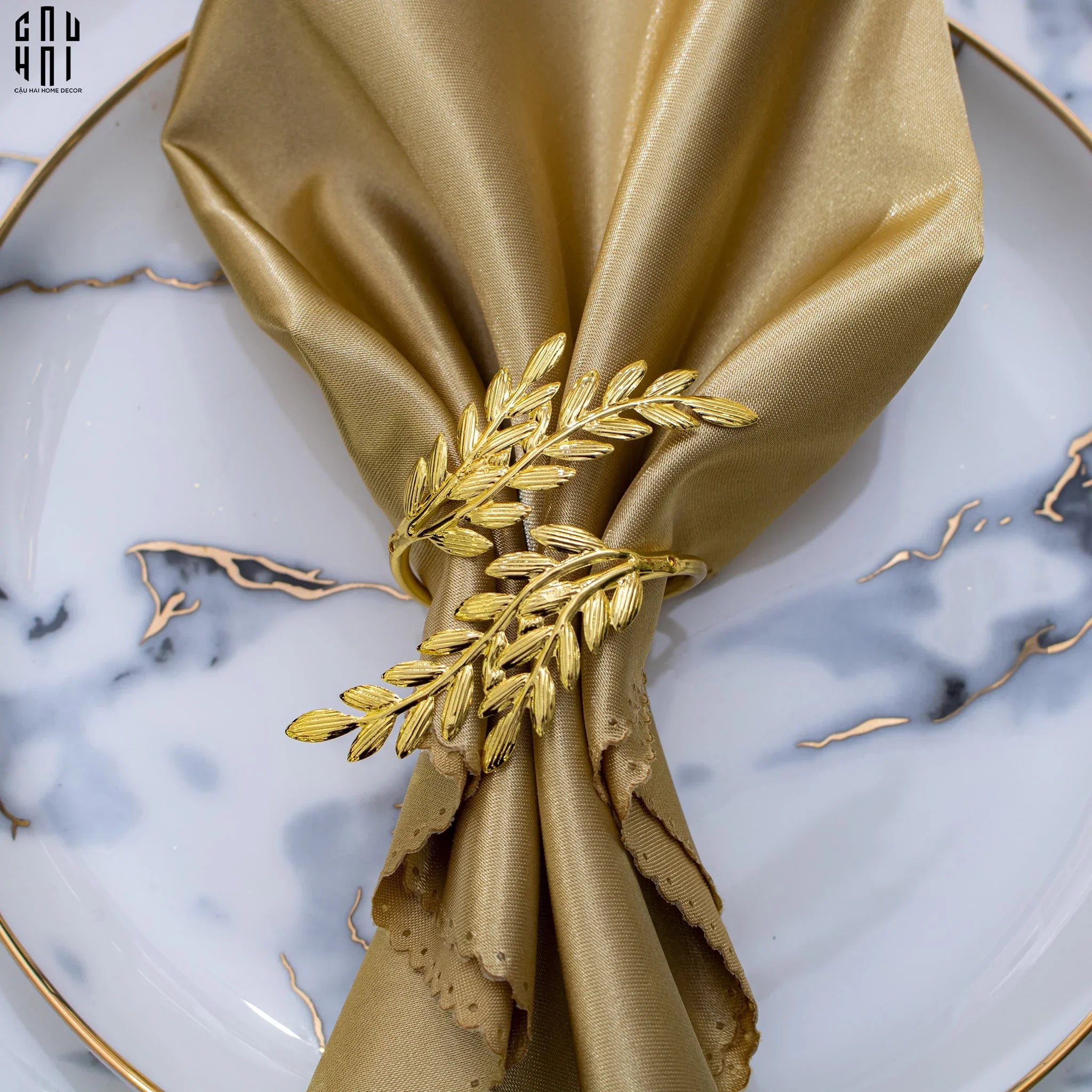 Napkin Ring Mercie - Vòng Khăn Ăn Mercie-CẬU HAI HOME DECOR