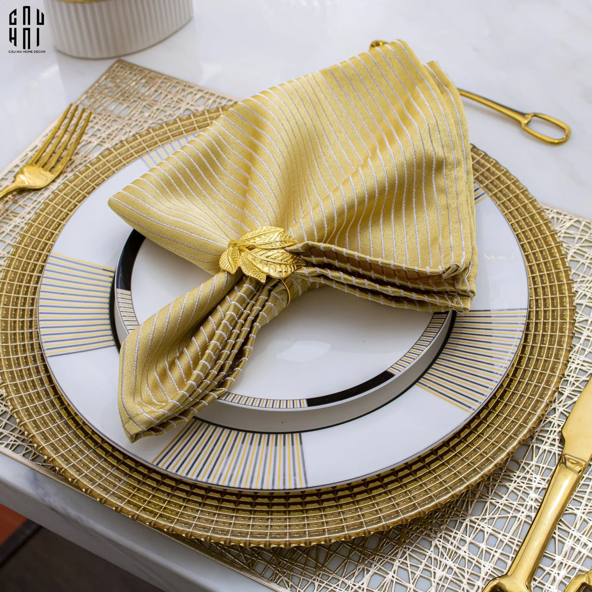 Napkin Ring Montreal - Vòng Khăn Ăn Montreal-VÒNG KHĂN ĂN-Đối tác tại Trung Quốc theo từng đơn đặt hàng-CẬU HAI HOME DECOR