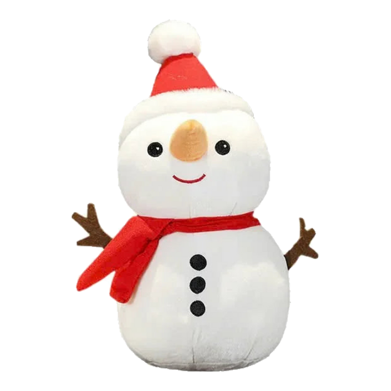 Snowman - Lovely White Snow Man With Stick