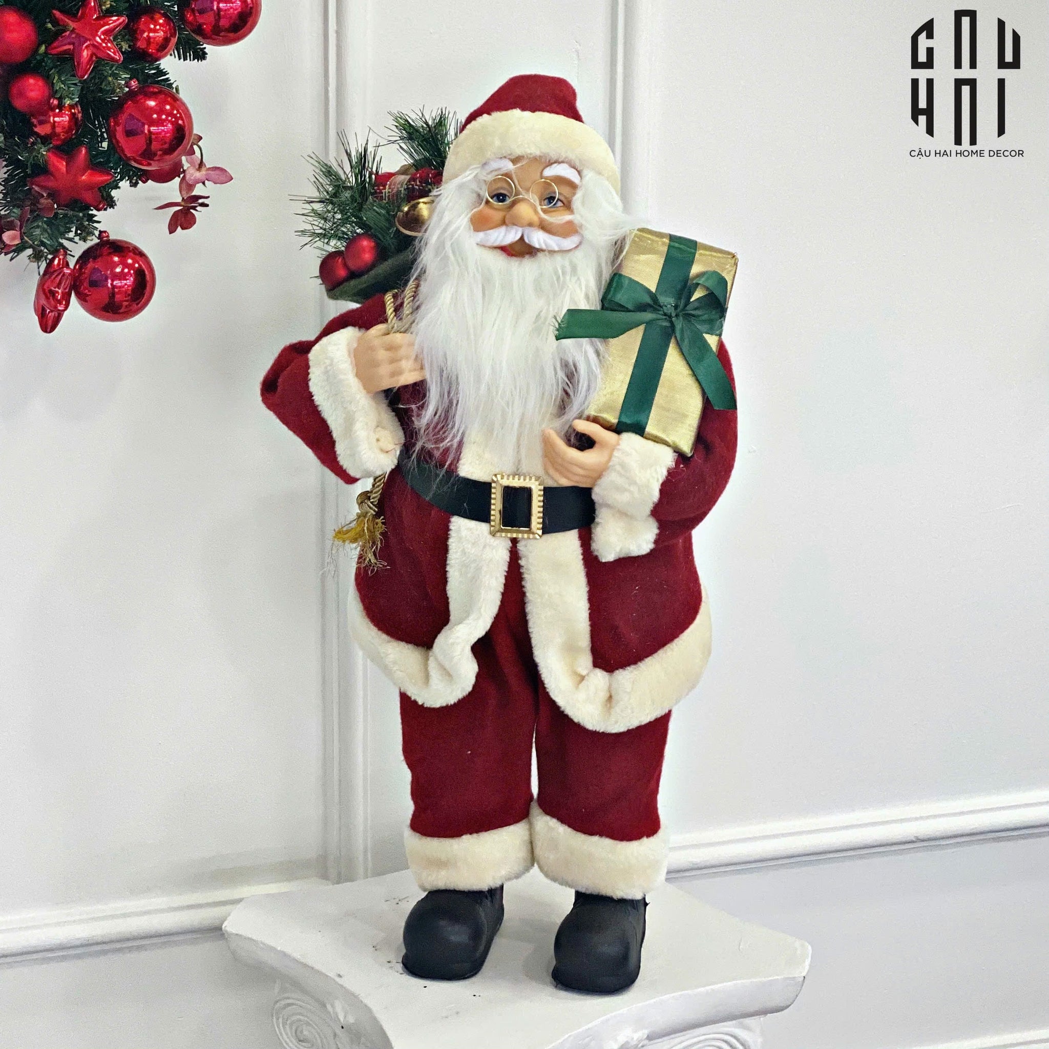 ÔNG GIÀ NOEL SIZE M-CẬU HAI HOME DECOR