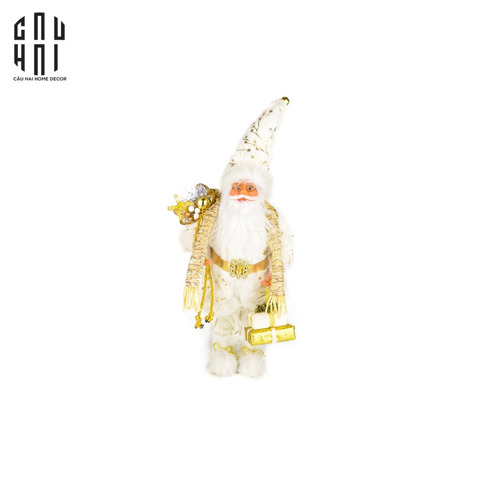 ÔNG GIÀ NOEL - WHITE SANTA CLAUS SIZE S-CẬU HAI HOME DECOR