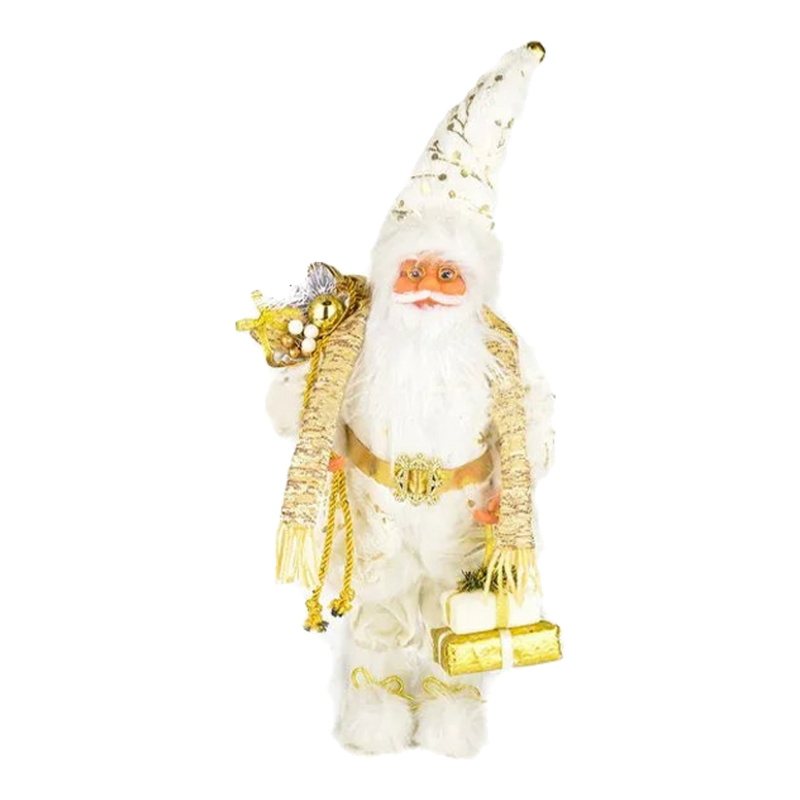 White Santa Claus Size S