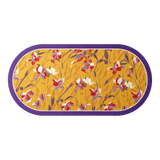 Door Mat / Micro Nappa Bathroom Mat Gen8 45x90 "Golden Season" - Floréal Opulenza - Aurum Peaceful
