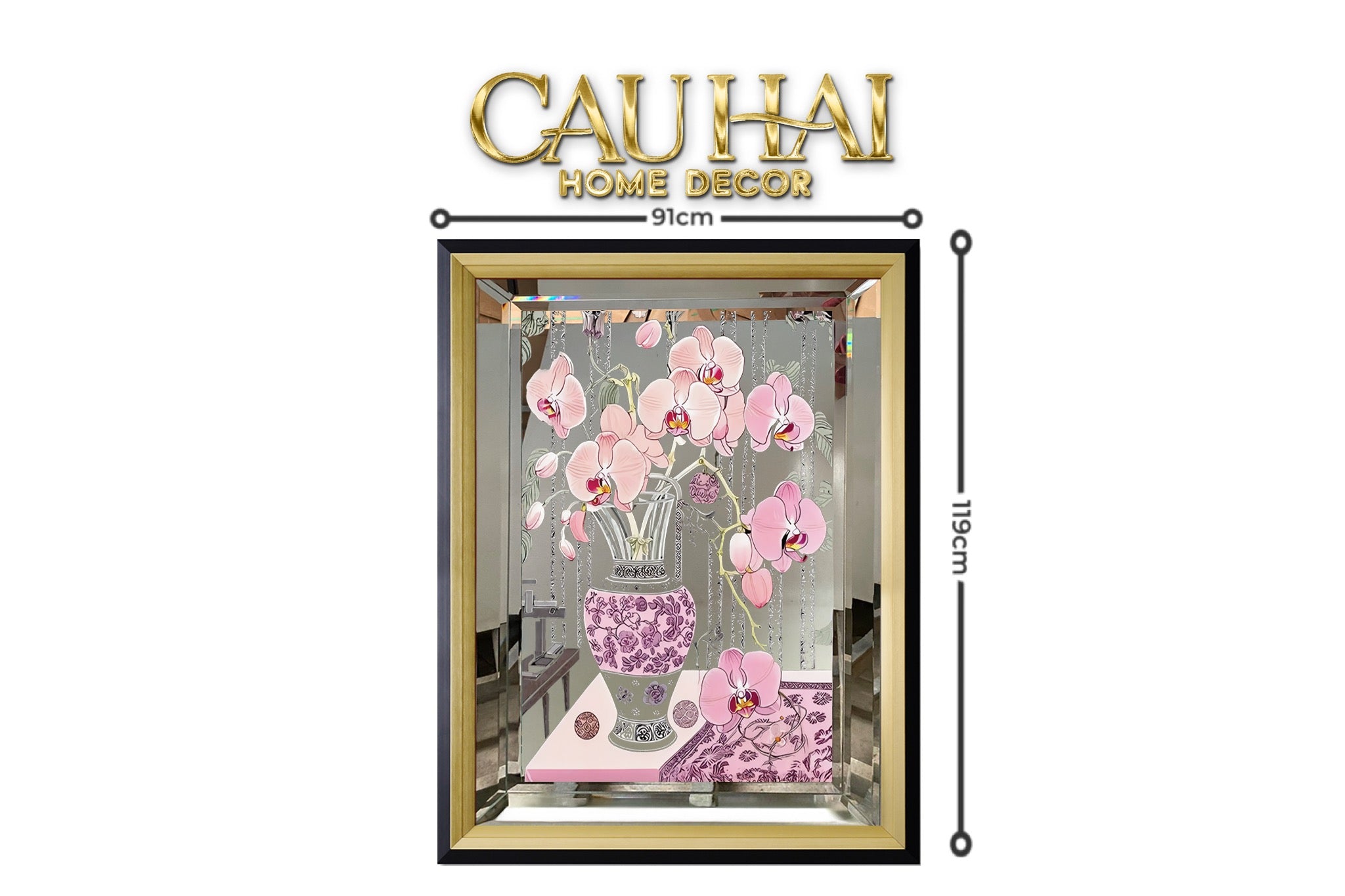 ranh Gương Uv Gen5 Flora De Fortune Fleur Romance 108x108-GƯƠNG TRANG ĐIỂM-CẬU HAI HOME DECOR