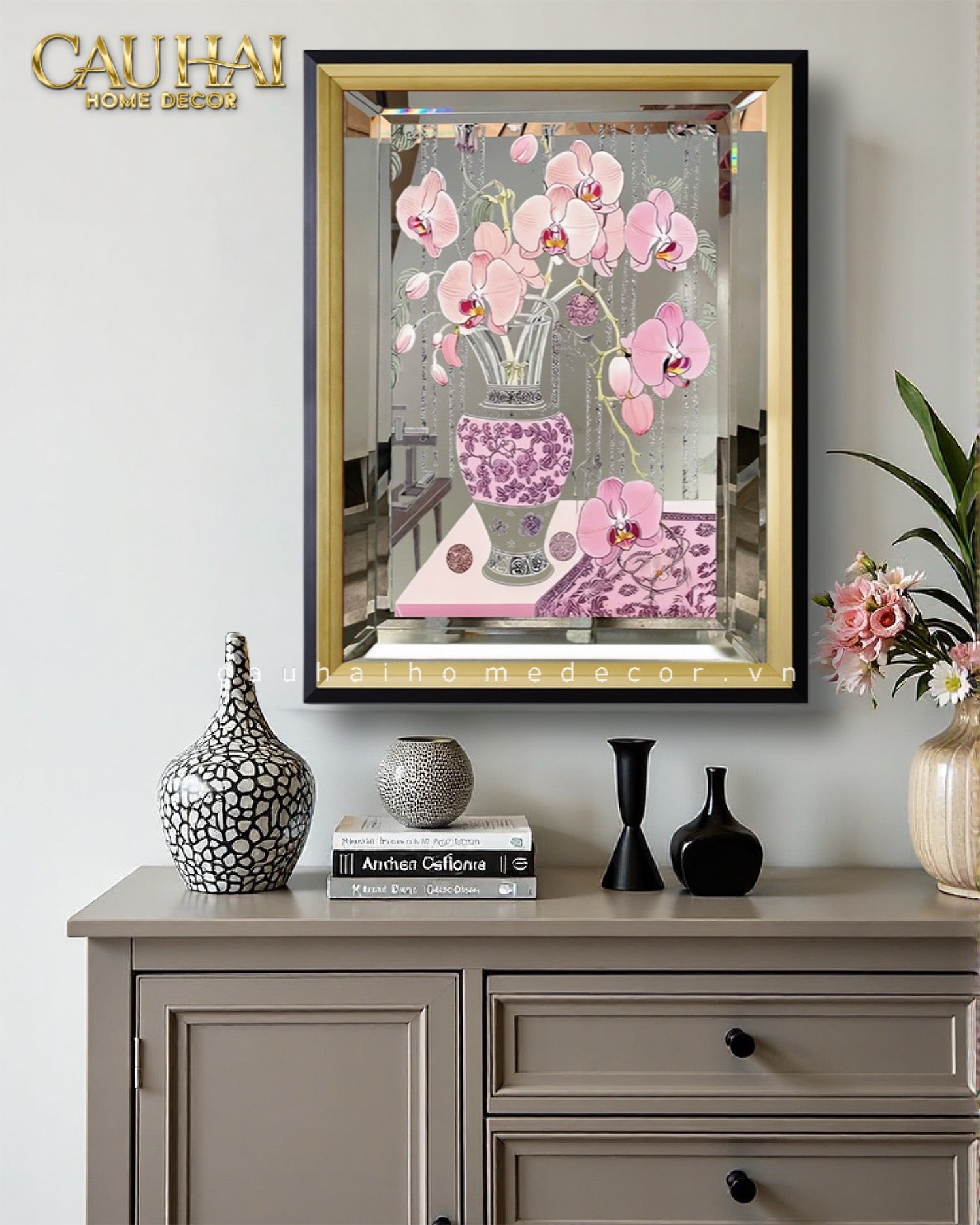 ranh Gương Uv Gen5 Flora De Fortune Fleur Romance 108x108-GƯƠNG TRANG ĐIỂM-CẬU HAI HOME DECOR