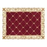 Thảm Cửa Nhung Bỉ 100X140 - Allure Crimson Rouge Ancient Roman Rugs-THẢM CỬA-CẬU HAI HOME DECOR-CẬU HAI HOME DECOR