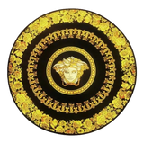 Belgian Round Velvet Carpet D100 - Ronde Carpet V Class. Medusa Rhapsody