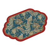 Thảm Cửa Microfiber 50x75 - Paon Plumage Prosperity-THẢM CỬA-Đối tác tại Trung Quốc theo từng đơn đặt hàng-CẬU HAI HOME DECOR