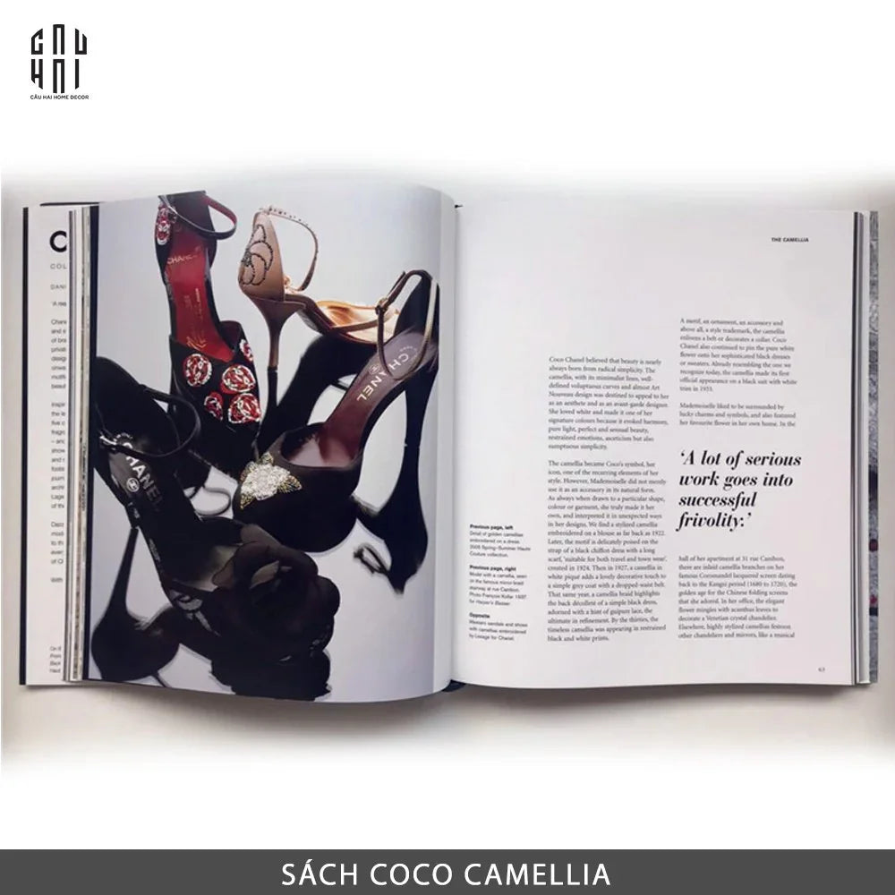 SÁCH FASHION RUNWAY - COCO CAMÉLIA-CẬU HAI HOME DECOR