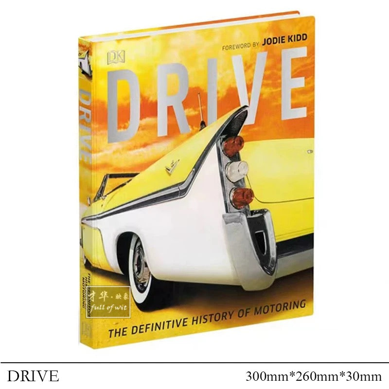 Sách Fashion Runway Dream Car 30x24x2.8-SÁCH TRANG TRÍ-CẬU HAI HOME DECOR