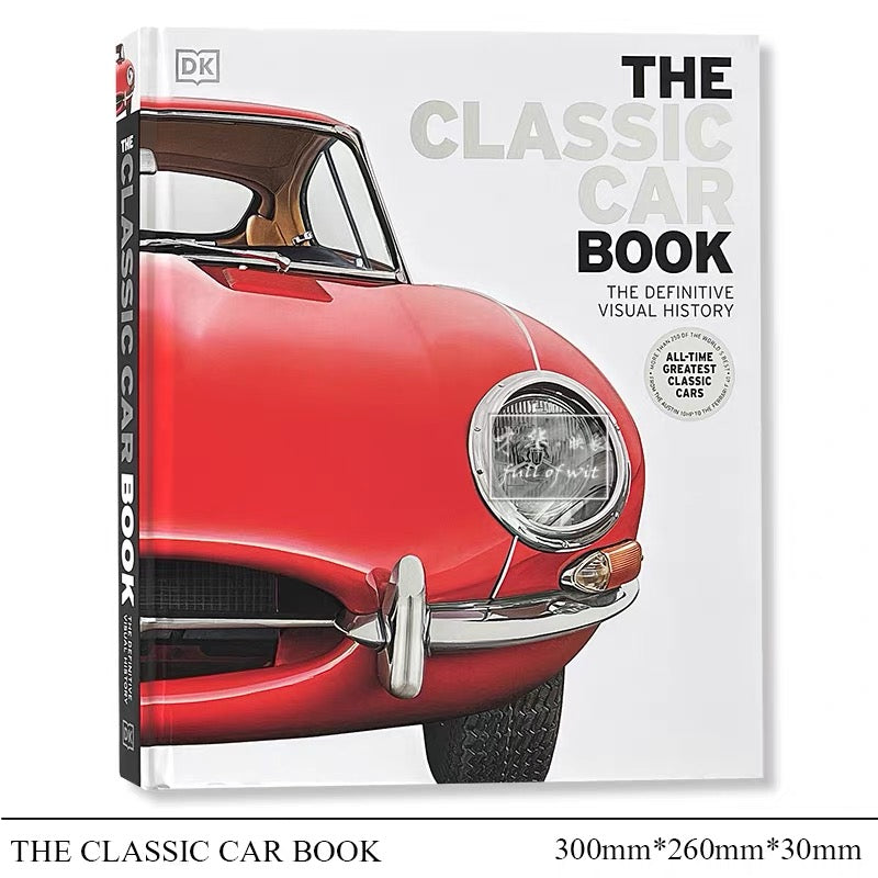 Sách Fashion Runway Dream Car 30x24x2.8-SÁCH TRANG TRÍ-CẬU HAI HOME DECOR