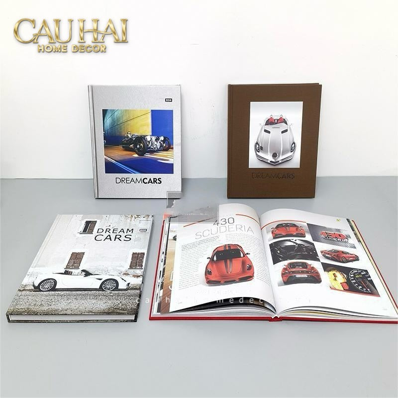 Sách Fashion Runway Dream Car 30x24x2.8-SÁCH TRANG TRÍ-CẬU HAI HOME DECOR