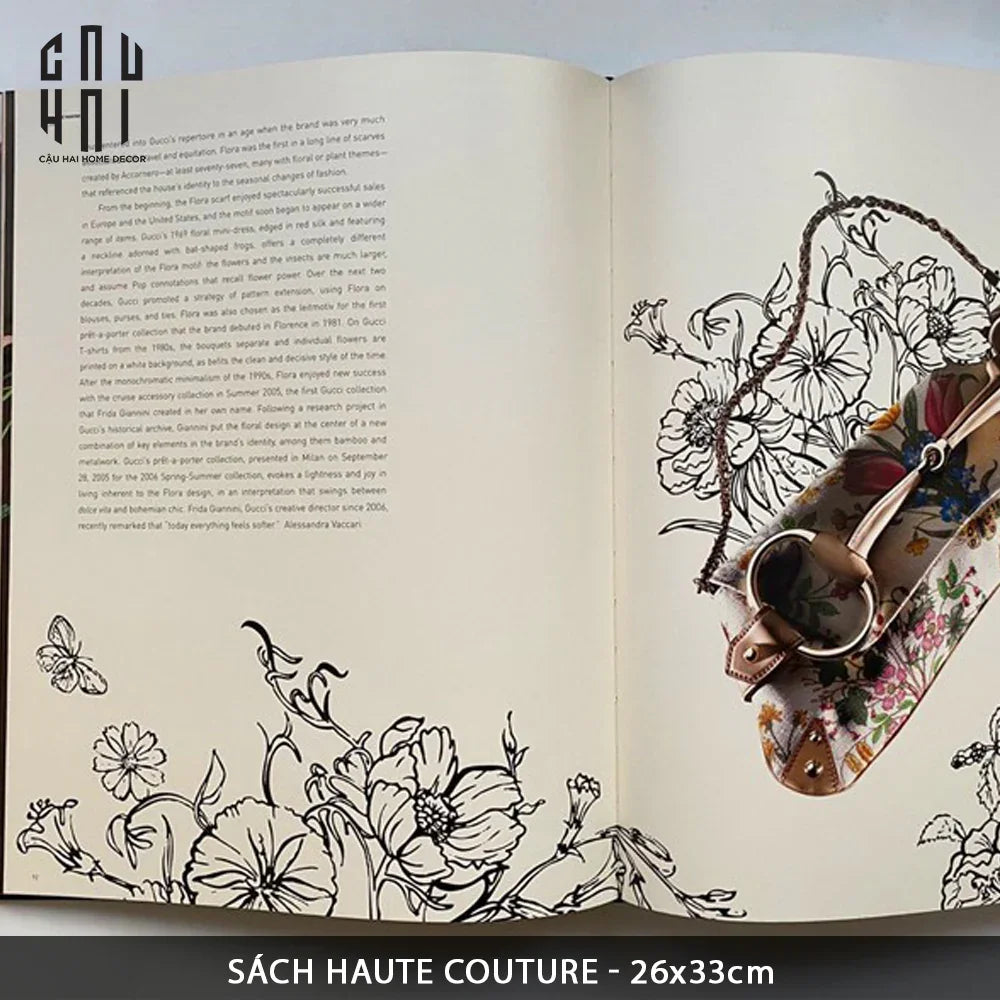 SÁCH HAUTE COUTURE-CẬU HAI HOME DECOR