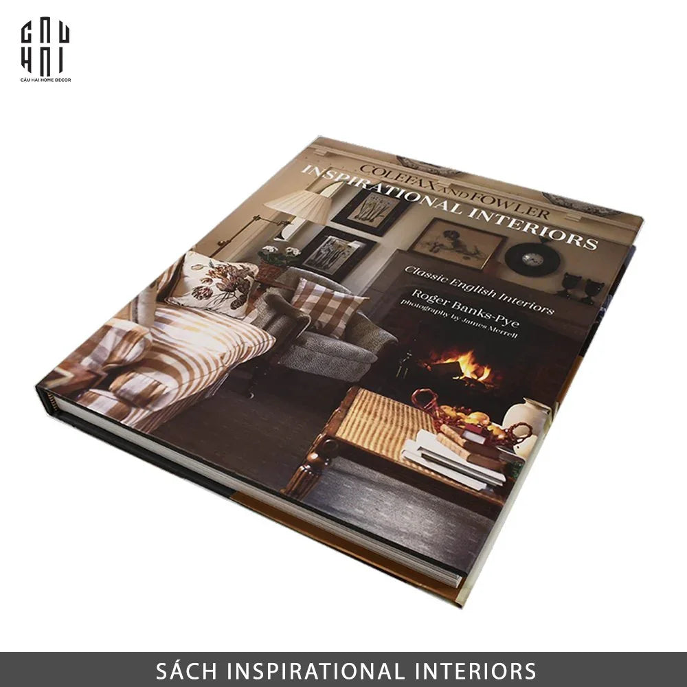SÁCH INSPIRATIONAL INTERIORS-CẬU HAI HOME DECOR