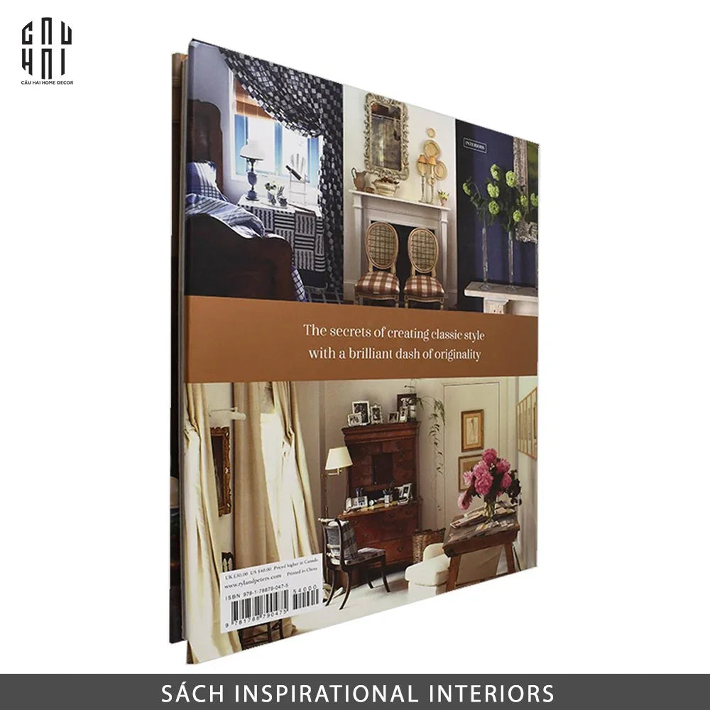 SÁCH INSPIRATIONAL INTERIORS-CẬU HAI HOME DECOR