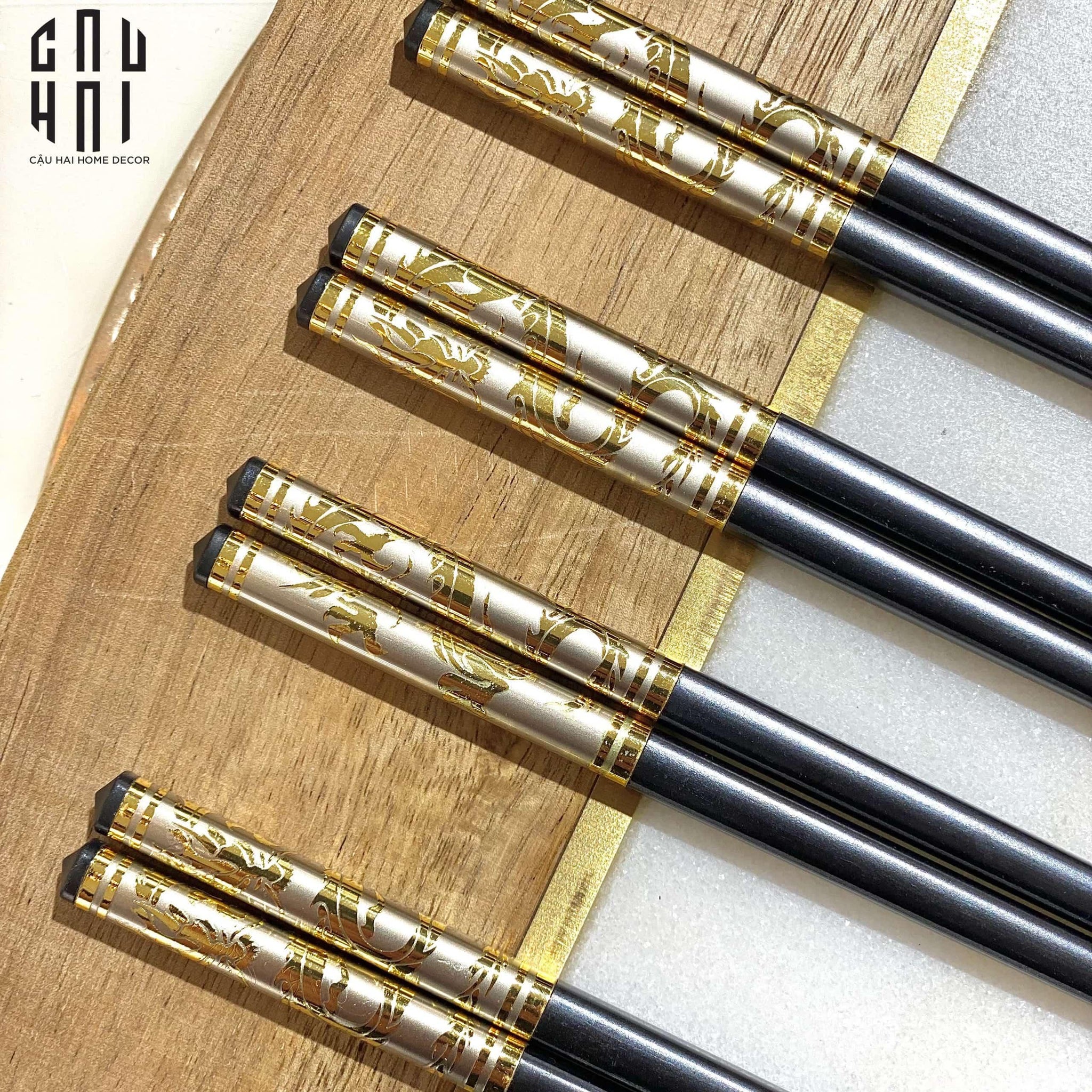 SET 10 ĐÔI ĐŨA DYNASTY BANQUET SS25-CẬU HAI HOME DECOR