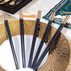 Set 10 Đôi Đũa Sợi Thuỷ Tinh Dynasty Banquet PET Chopsticks 27cm-CẬU HAI HOME DECOR