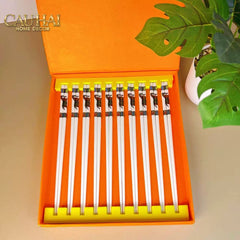 Set 10 Đôi Đũa Sứ Legacy Cheval Oriental Héritage Couture Ceramic Chopsticks Set-CẬU HAI HOME DECOR