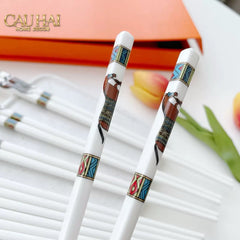 Set 10 Đôi Đũa Sứ Legacy Cheval Oriental Héritage Couture Ceramic Chopsticks Set-CẬU HAI HOME DECOR