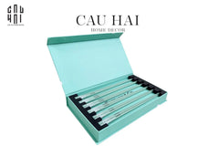 Set 10 Đôi Đũa Sứ Tiffany Fancy Club Porcelain Chopsticks Giftbox-CẬU HAI HOME DECOR