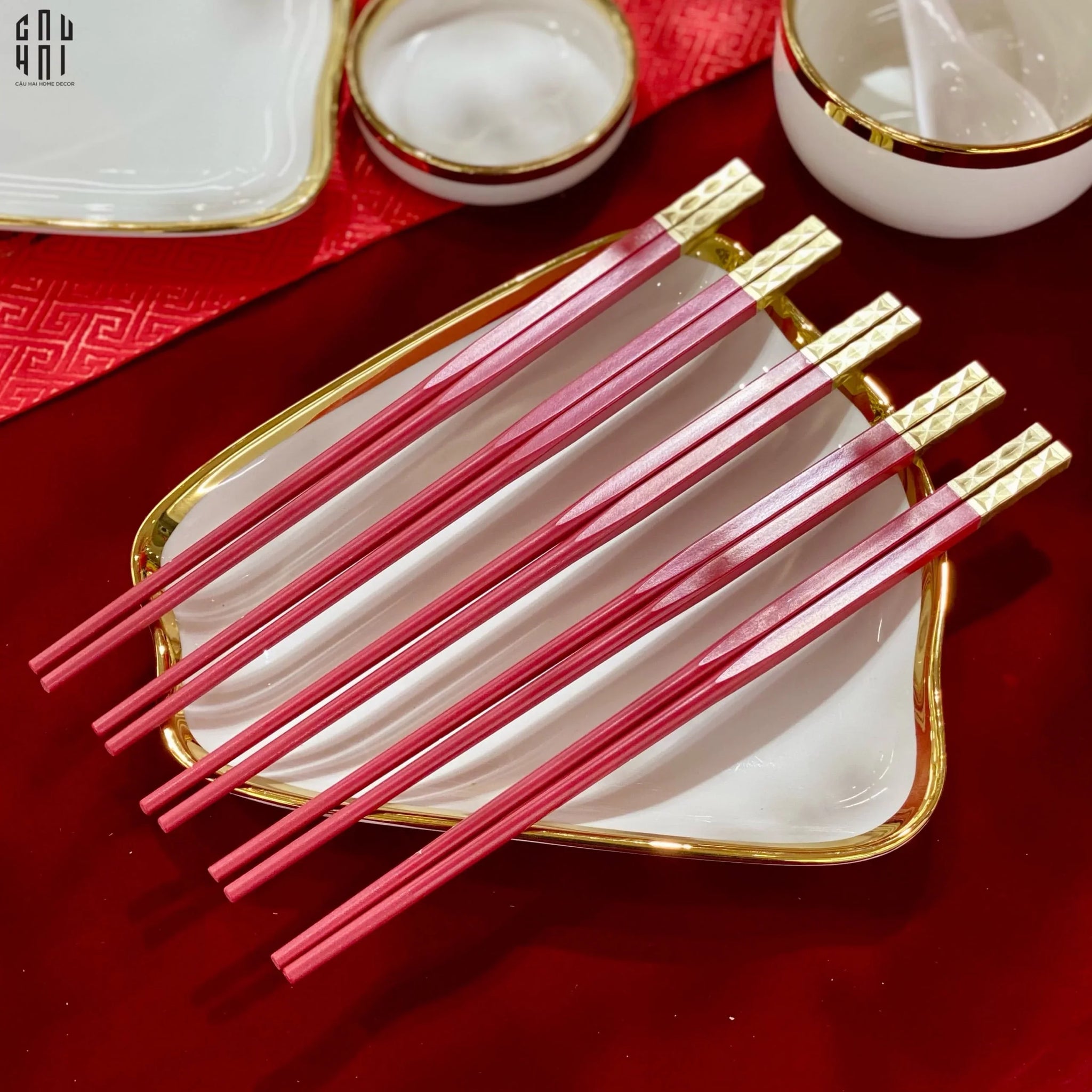 SET 10 ĐÔI ĐŨA TỨ HỶ SS25-CẬU HAI HOME DECOR